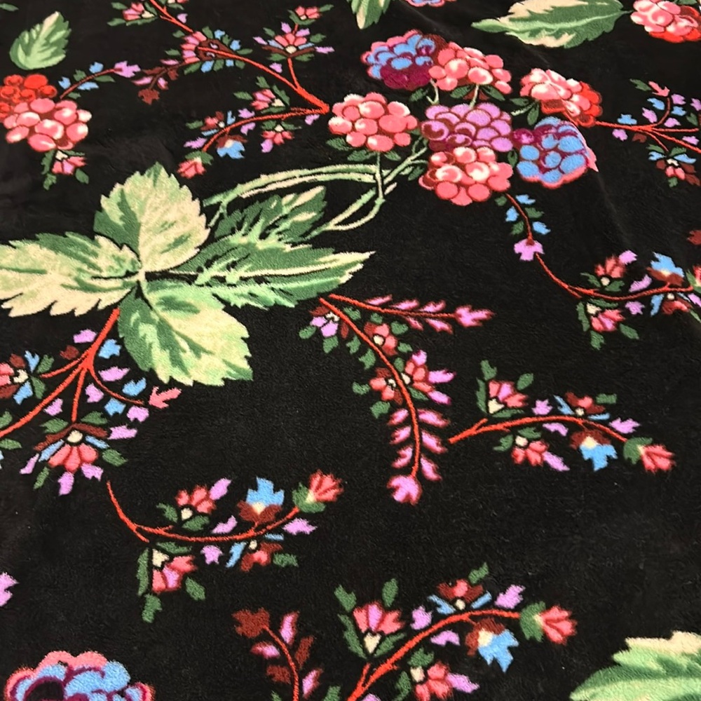 Vera Bradley oversized throw blanket